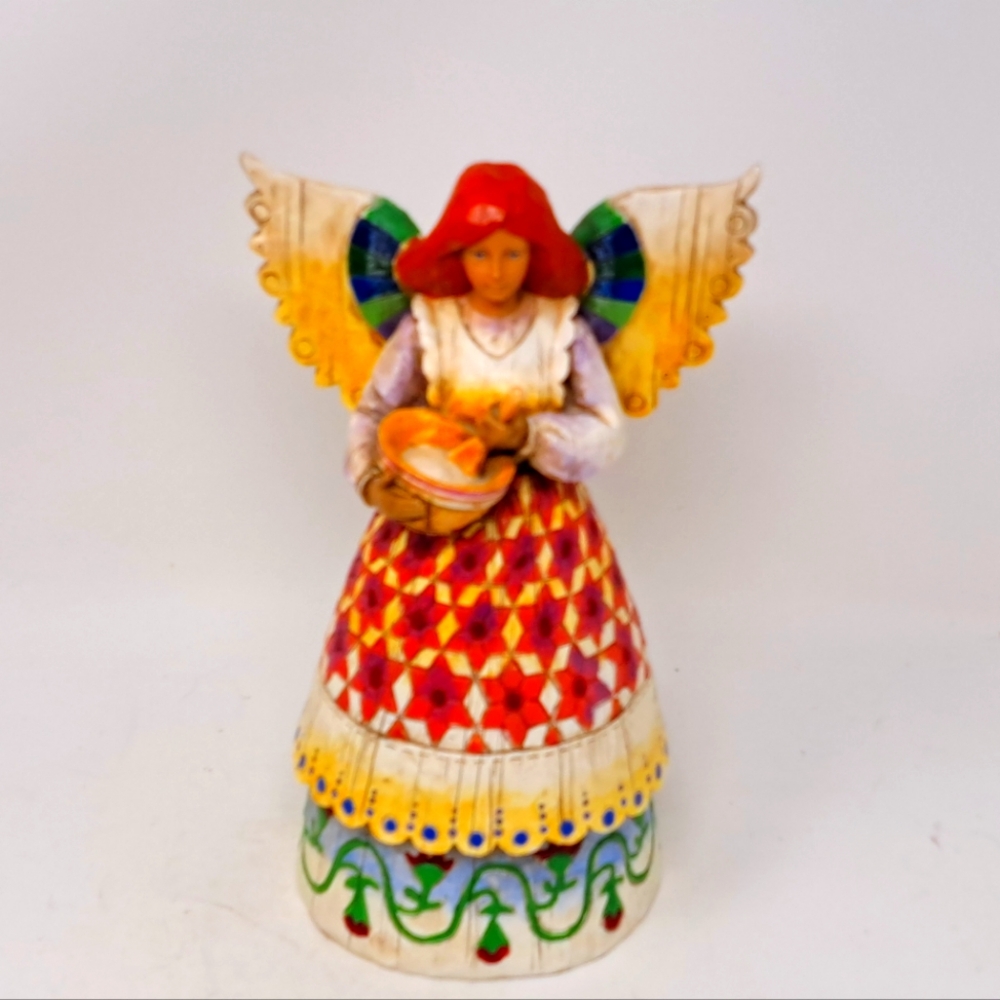 Jim Shore Heartwood Creek Angel Of Contentment